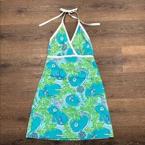 Lilly Pulitzer Vintage Swim Pool Party White Label